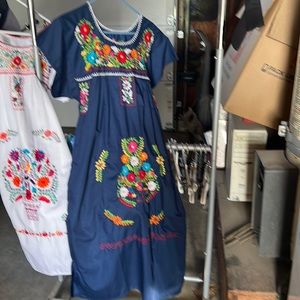 Mexican traditional Puebla dress